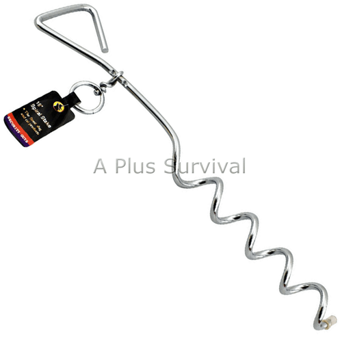 Pet Tender - Ground Spiral Stake