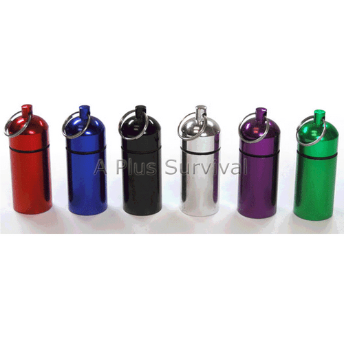 Aluminum Pill Case Medium