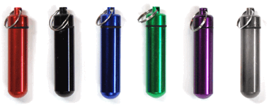 Aluminum Pill Case Tall