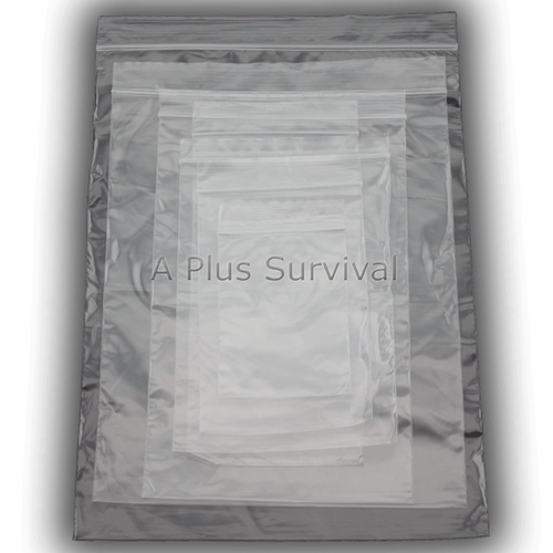 One Dozen Poly Zip Top Bag 5" x 7"