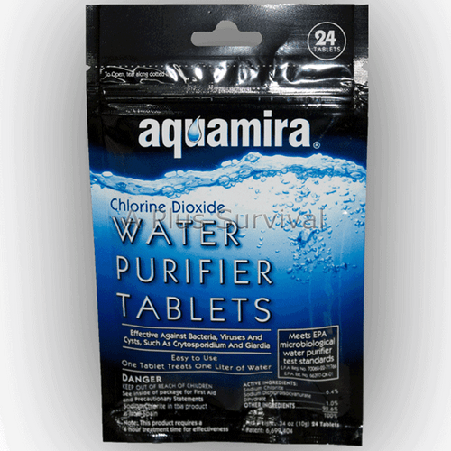 24 Pack of Chlorine Dioxide Water Purifier Tablets