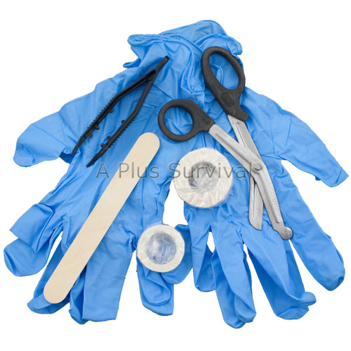 Tape, Gloves, Scissors, Tweezers Refill