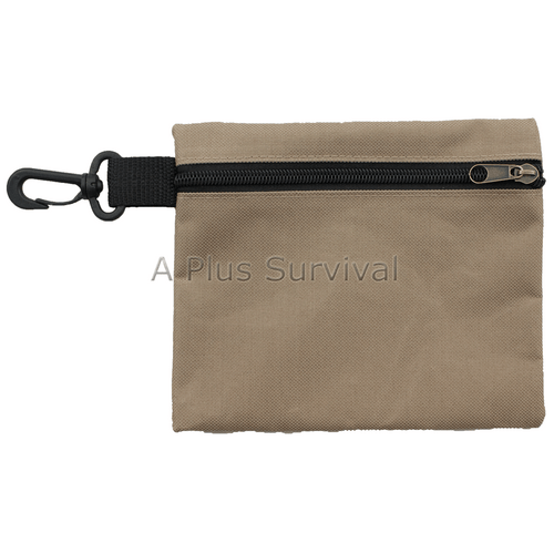 Medium Multi Purpose Zip Bag with Clip