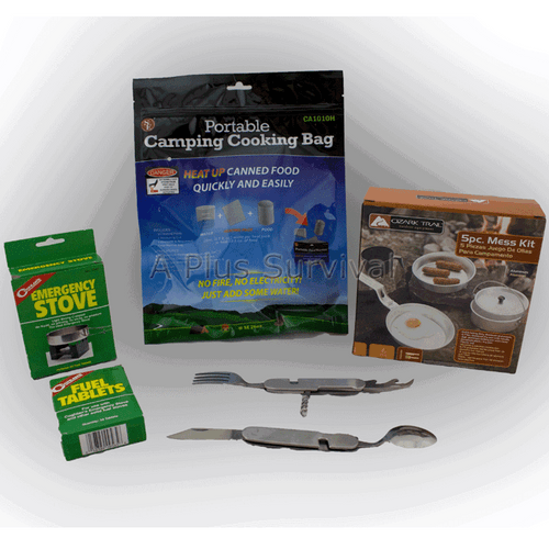 Kitchen Combo Kit for Camping, Emergencies & Survival