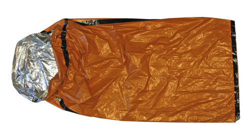 Orange Mylar Solar Sleeping Bag