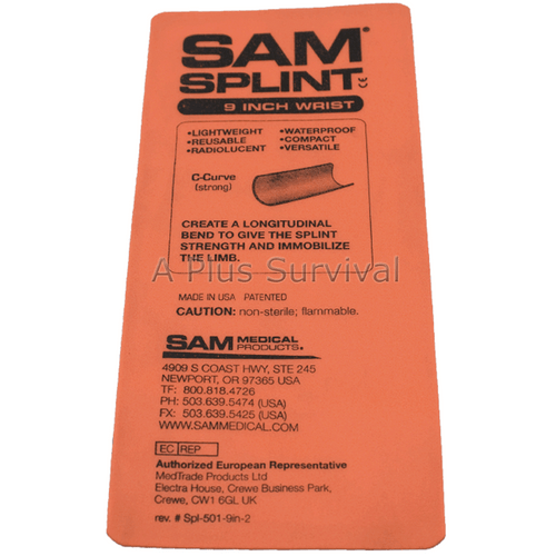 Sam Splint 9"