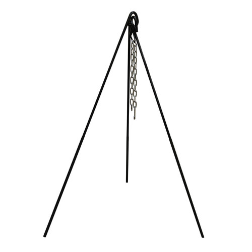 Cast Iron Camp Fire Tripod and Carrying Case