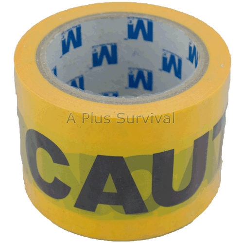 Barricade Ribbon Tape 300' - Yellow Caution