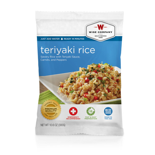 Teriyaki and Rice - 4 Serving Pouch
