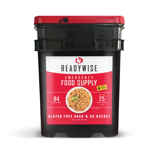 84 Serving Gluten Free Grab and Go Bucket