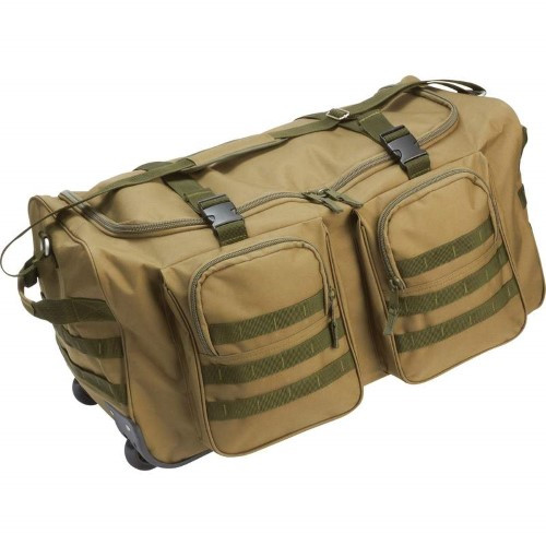 Extreme Pak Water-Resistant 26" Rolling Duffle - Green
