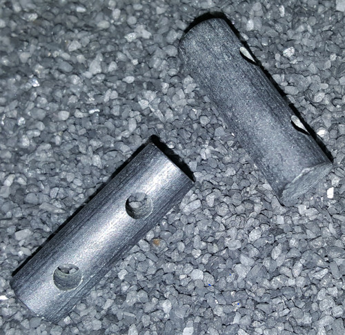 Paracord Flint Rod 8x25mm - 2 Hole