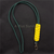Paracord Lanyard - Hunter Green and Yellow