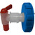 Ventless Spigot with Blue Lid, Gasket and Nut