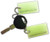 UV Paqlite Keychain Gear Tag