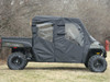 3 Star side x side Polaris Ranger Crew 570-6/800 full cab enclosure with vinyl windshield side view