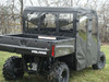 3 Star side x side Polaris Ranger Crew 570-4 full cab enclosure rear and side angle view
