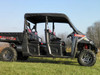 3 Star side x side Polaris Ranger Crew 1000/XP1000 vinyl windshield and top side view