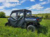 3 Star side x side Polaris Ranger Crew 1000/XP1000 soft doors side and rear angle view