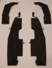 Mud Flap Fender Extensions Polaris RZR