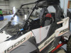 CoolFlo Windshield with Fast Clamps Polaris RZR RS1