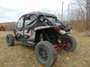 3 Star side x side accessories Polaris RZR 4 900/S4 900/XP 4 1000/XP 4 Turbo doors and rear window rear and side angle view