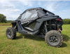 3 Star side x side accessories Polaris RZR Pro XP/Turbo R doors and rear window side and rear angle view