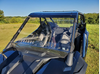 3 Star side x side accessories RZR Pro XP/Turbo R 1-Pc Scratch-Resistant Windshield front angle view