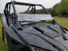 3 Star side x side accessories Polaris RZR Pro XP/Turbo R half windshield front angle view close up