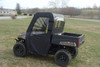 3 Star side x side Polaris Ranger Mid-Size full cab enclosure with vinyl windshield side view