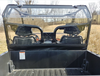 3 Star side x side CF Moto U-Force 500/800 Lexan rear window rear view close up