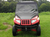 Vinyl windshield roof and rear window combo direct front view