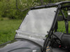 Windshield front corner view