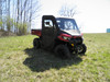 3 Star side x side can-am defender full cab enclosure front and side angle view