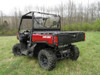 3 Star side x side can-am defender lexan rear window rear and side angle view