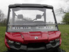 3 Star side x side can-am defender windshield front view