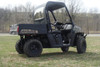 3 Star side x side Polaris Ranger Mid-Size vinyl windshield top and rear window side view