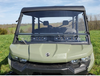 3 Star side x side can-am defender max soft roof front view