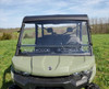 3 Star side x side can-am defender max windshield front view