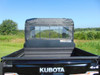 3 Star side x side Kubota RTV XG850 soft rear window rear view