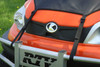 3 Star side x side Kubota RTV 400/500/520 vinyl windshield top and rear window front view close up