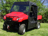 3 Star side x side Honda Big Red full cab enclosure front and side angle view