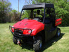 3 Star side x side Honda Big Red full cab enclosure front angle view