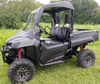 3 Star side x side Honda Pioneer 700 vinyl windshield roof and rear window side view