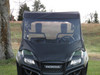 3 Star side x side Honda Pioneer 700-4 vinyl windshield and roof front view