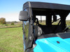 Honda Pioneer 1000-5 and 1000-6 Full Cab Enclosure for Hard Windshield front view close up