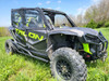 3 Star side x side Honda Talon 1000-4 upper doors and rear window front angle view