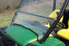 3 Star side x side John Deere HPX/XUV windshield front and side angle view