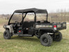 3 Star side x side UXV 825/855 S4 vinyl windshield and top side and rear angle view