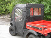 3 Star side x side Kawasaki Mule 600/610 doors and rear window rear view